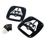 Steel Tail Light Cover Guard Trim Darthvader For Jeep Wrangler Tj Yj 1987-2006. Fixed Price $9.99.