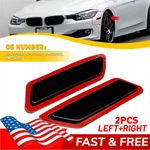 Smoke Bumper Reflector Side Marker Front Left & Right Fit For 2012-2015 Bmw 328I. Fixed Price $16.14.