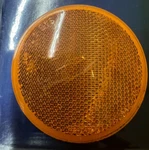 40053-5 Grote Round Stick On Reflector Yellow. Fixed Price $7.50.