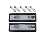 For Bmw E12 E23 E24 E28 E30 Set Of Hella License Plate Lights + 6418 Bulb. Fixed Price $37.95.
