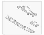 Genuine Hyundai License Lmp Assembly 92409-CW120. Fixed Price $336.95.