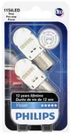 Philips 1156 Red Led 6000K P21W Bright Light Bulb Side Marker Back Up Reverse X2. Fixed Price $22.98.