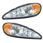 Headlights Front Lamps Pair Set For 99-05 Pontiac Grand Left & Right. Fixed Price $96.00.