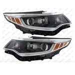 For 2016 2017 2018 Kia Optima Headlight Left Right 92101D5000 92102D5000 W/ Bulb. Fixed Price $128.95.