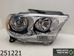 Aft 2013 Dodge Durango 3.6L Passenger Right Headlight Halogen Black. Fixed Price $129.99.