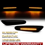 "smoke Lens" Bmw E82 E88 E90 E92 Led Side Marker Light Signal Blinker Lamp Pair. Fixed Price $12.99.