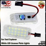 White 18-SMD Led License Plate Lights Ford Explorer Escape Expedition Fusion. Fixed Price $9.99.