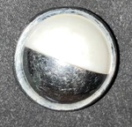 Vintage 18 Wheeler Fog Light Bulb Housing Stainless Steel White L74JEC. Fixed Price $8.88.