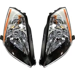 Xenon Headlights Lamp Set Compatible With 2003-2005 Nissan 350Z. Fixed Price $492.74.