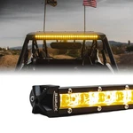 8 32 42 50 Inchs Yellow/ Amber Flood Beam Led Light Bar Ultra Thin Astro Series. Fixed Price $32.98.