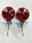 (2) Dominion Auto Vintage Stop / Turn Rear Signal Lights 70-6064, Stake Truck. Fixed Price $61.87.