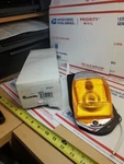 Yellow Rectangular Marker Clearance Light 1350A Truck-lite New, U3. Fixed Price $32.99.