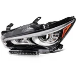 Headlight Assembly Left Driver Side For Infiniti 2014-2024 Q50 W/led Drl. Fixed Price $177.88.