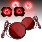 Pair Red Rear Led Bumper Reflector Tail Brake Light For Scion 2008-2015 Iq Lh+rh. Fixed Price $14.24.