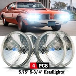 4PC 5.75" Inch Headlights Hi/lo Beam For Oldsmobile 442 98 F85 Cutlass. Fixed Price $99.99.