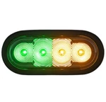Buyers Products SL62AG, 6" Oval Strobe Light W/ Amber/green Leds & Clear Lens. Fixed Price $42.95.