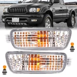Pair Front Bumper Turn Signal Lights W/ Bulbs For Toyota Tacoma 2001-2004 Lh+rh. Fixed Price $15.00.