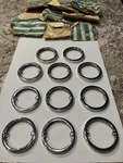 1957 1962 C1 Corvette Parking Lamp Door Bezel Gm # 5933022 Nos -ncrs 57-62. Fixed Price $10.00.