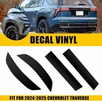For 2024-2025 Chevrolet Traverse Reflector Vinyl Overlay Decal Stickers Black Us. Fixed Price $15.19.