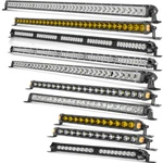 Ford F150 F250 F350 Super Duty 10"12"20"30"40" Slim Led Work Light Bar Combo. Fixed Price $8.99.
