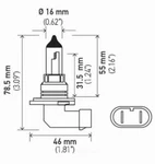 Headlight Bulb Hella 9006. Fixed Price $11.49.