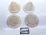 (4) Oem Vintage 1960 Chevy Impala Backup Reverse Light Lens Guide BI-60 B84-47. Fixed Price $22.95.