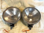 Lucas SFT700 Fog Lamps Pair Refurbished Land Rover Jensen Jaguar Triumph TR3. Fixed Price $193.41.