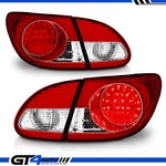 For 2003-2008 Toyota Corolla Red Lens Replacement Led Tail Light Brake Lamp Pair. Fixed Price $114.99.
