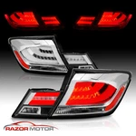 For 2013 2014 2015 Honda Civic 4DR 4DOOR Sedan Chrome/clear Led Tail Lights Pair. Fixed Price $215.48.