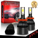 Led Headlight Kit Protekz Bulb H1 6000K Cree Low Beam For 2005-2006 Saab 9-2X. Fixed Price $34.97.