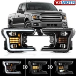 Vland Led Headlights Ford F-150 2018 19 Lariat Limited Xl Projector Pair. Fixed Price $404.79.