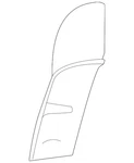 Genuine Nissan Tail Light Cover 26552-9UF0A. Fixed Price $251.63.