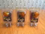 Lot Of 3 Blazer 12 Volt Amber Clearance Light Fixed Bracket - C666A Sealed. Fixed Price $18.95.