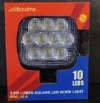 Maxxima MWL-16-A Square Led Work Light 2,900 Lumens 12/24VDC. Fixed Price $85.00.
