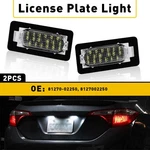 Led Number Lights License Plate For 2014-2019 Toyota Corolla Sedan 8127002250. Fixed Price $17.99.