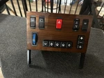 Mercedes Benz Oem W126 560SEL 560SEC 420SEL Front Climate Control Switch Panel. Fixed Price $185.00.