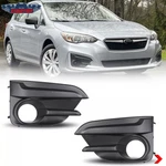 Pair Fog Light Bezel Cover For 2017 2018 2019 Subaru Impreza Front Bumper Lamp. Fixed Price $28.19.