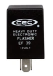 3-PRONG Electronic Turn Signal Flasher Relay EF39, Three Pins, Square, 12 Amps. Fixed Price $10.98.