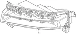 Genuine Ford Lamp Assembly Fog Front NL7Z-15201-A. Fixed Price $419.84.