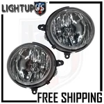 Headlights Headlamps Pair Left Right Set For Jeep Compass Patriot. Fixed Price $98.39.