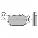 Rear Brake Pads Honda Cb 600 F Hornet (japan) 1998 Rms 225100930. Fixed Price $10.60.