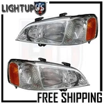 Headlights Headlamps Pair Left Right Set For 99-01 Acura Tl. Fixed Price $154.20.