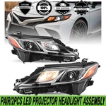 Pair Led Projector Headlight W/ Bulb For Toyota Camry Se Nightshade 2020-2024. Fixed Price $229.99.