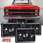 4PCS 4X6" Led Headlights Hi/lo Beam Fit 1982-1987 Buick Regal Chevy C10 Pickup. Fixed Price $66.68.