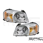 Headlamps Headlights For 2005-2006 Mazda Tribute Left Right Sides Pair. Fixed Price $153.10.