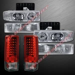 Combo Headlights + Park Signal Lamps Led Taillights For 1995-2005 Astro Van. Fixed Price $299.99.