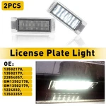 2X White 6000K 18-SMD Led License Plate Light For Cadillac Cts Elr Xts Srx Chevy. Fixed Price $15.19.