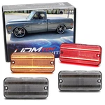 Clear Double Row Amber/red Full Led Side Markers For 1968-72 Chevy/gm Pickup Suv. Fixed Price $57.09.