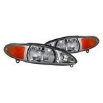 Ford Escort 97-02 Driver & Passenger Side Headlight Set Standard Line. Fixed Price $168.17.