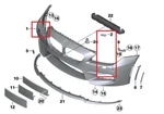 Genuine Bmw Right Side Headlight Washer Cover F06 F12 F13 2011 - 2017 Bumpers. Fixed Price $47.54.